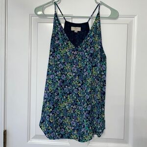 Floral Loft Sleeveless Blouse